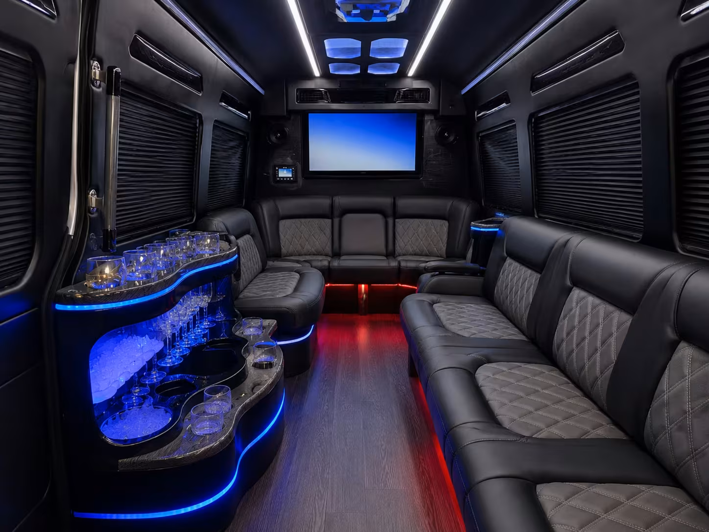 sandy airport shuttle buses for cruise groups