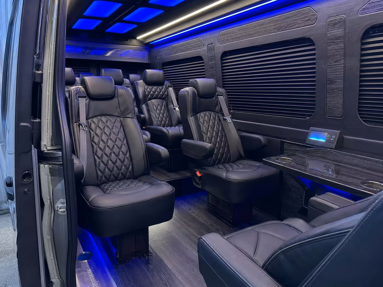 sprinter van transportation for groups and events across sandy