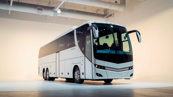 sandy 55 passenger charter bus