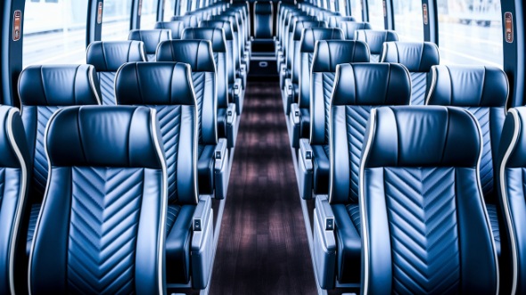 sandy 56 passenger charter bus rental
