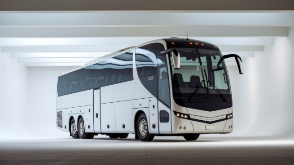 sandy 56 passenger charter bus