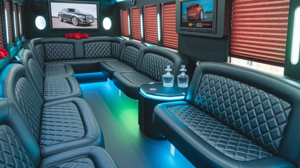 sandy party bus rental rental