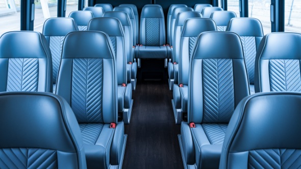 sandy vacation bus rental for family trip