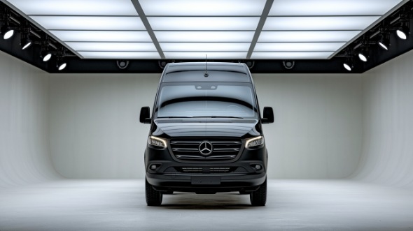 sprinter van with driver
